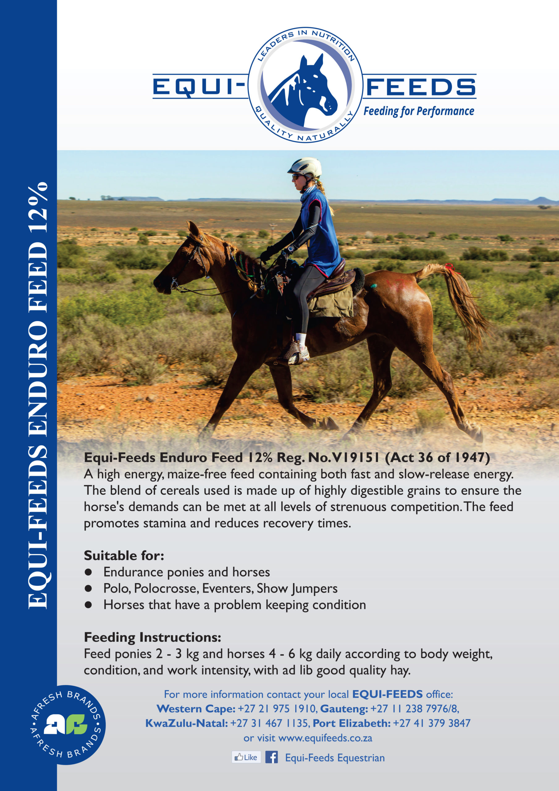 EQUI-FEEDS ENDURO 12% (MEAL)