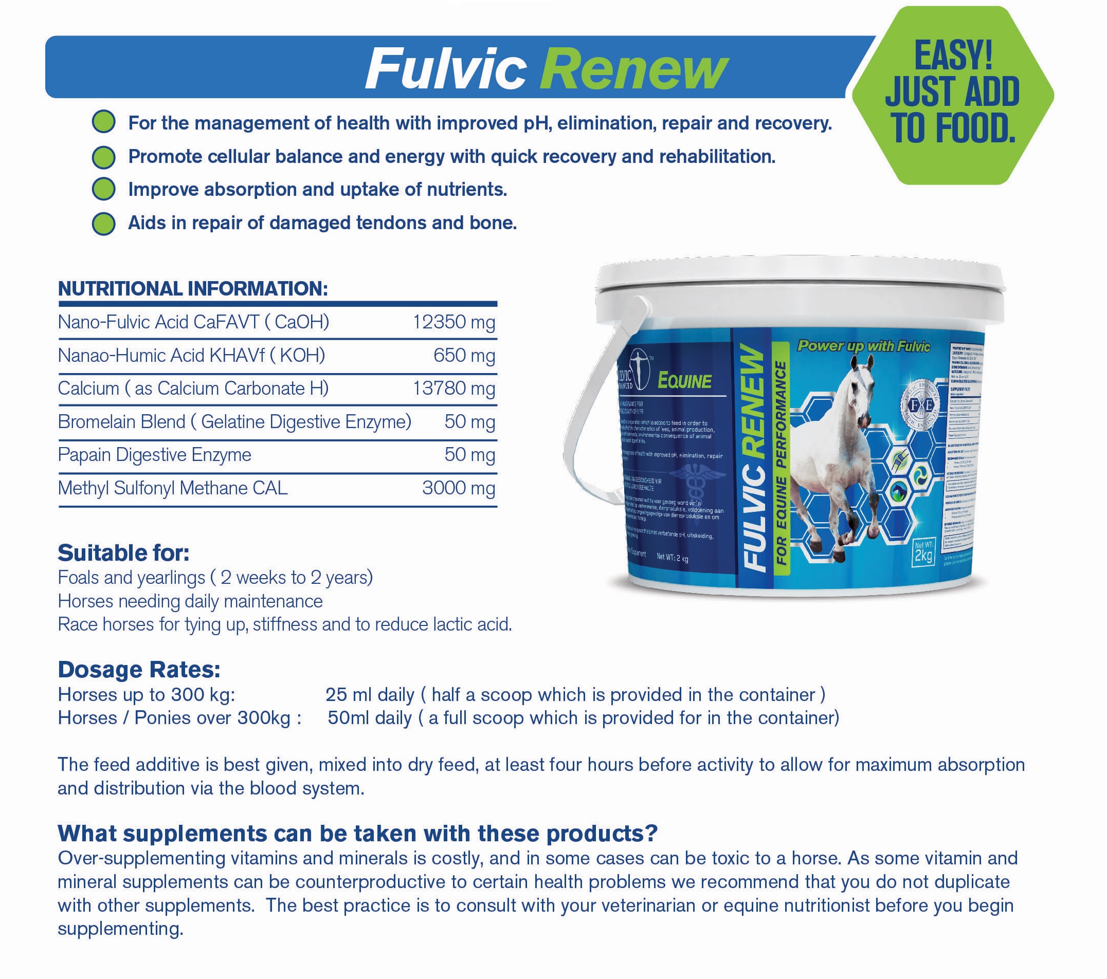 Fulvic-Renew-Equine