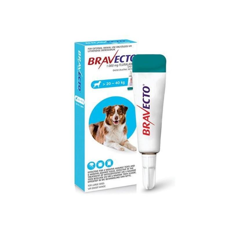 Bravecto Spot-On Tick & Flea Treatment for Dogs