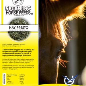 Spurwing Hay Presto