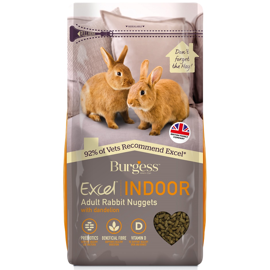 burgess excel indoor rabbit nuggest burgess excel indoor rabbit nuggest