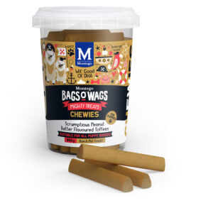 Montego Bags O Wags Puppy Chewies - Peanut Butter Toffees