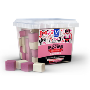 Montego Bags O Wags Squishies – Strawberry & Cream Milk Flavour