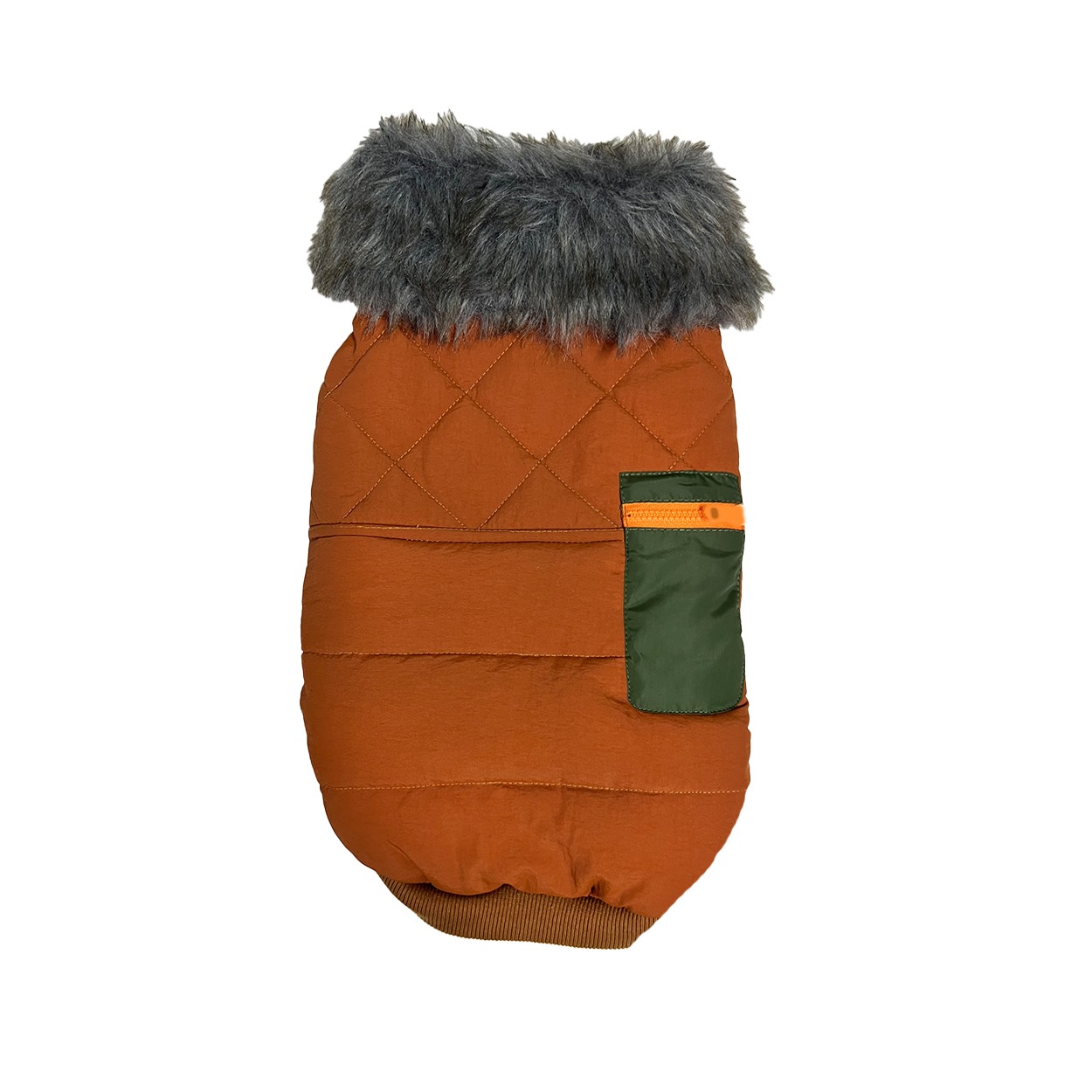 Dogs Life Winter Gillet Puffer Brown