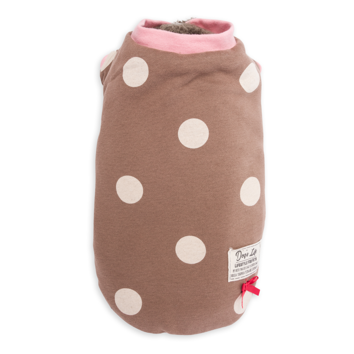 Dogs Life Polka Sweater Brown