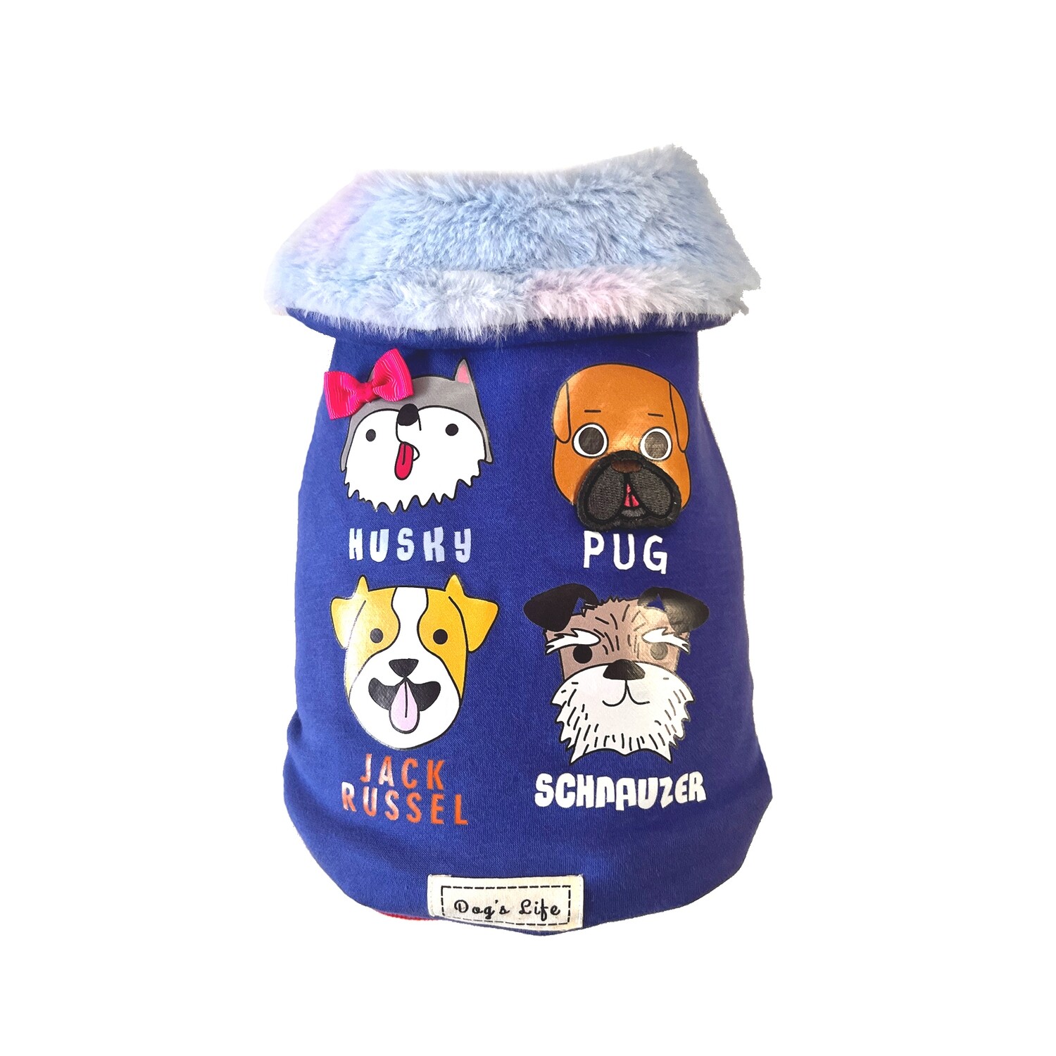 Dogs Life Will Sit for Snacks Cape Blue